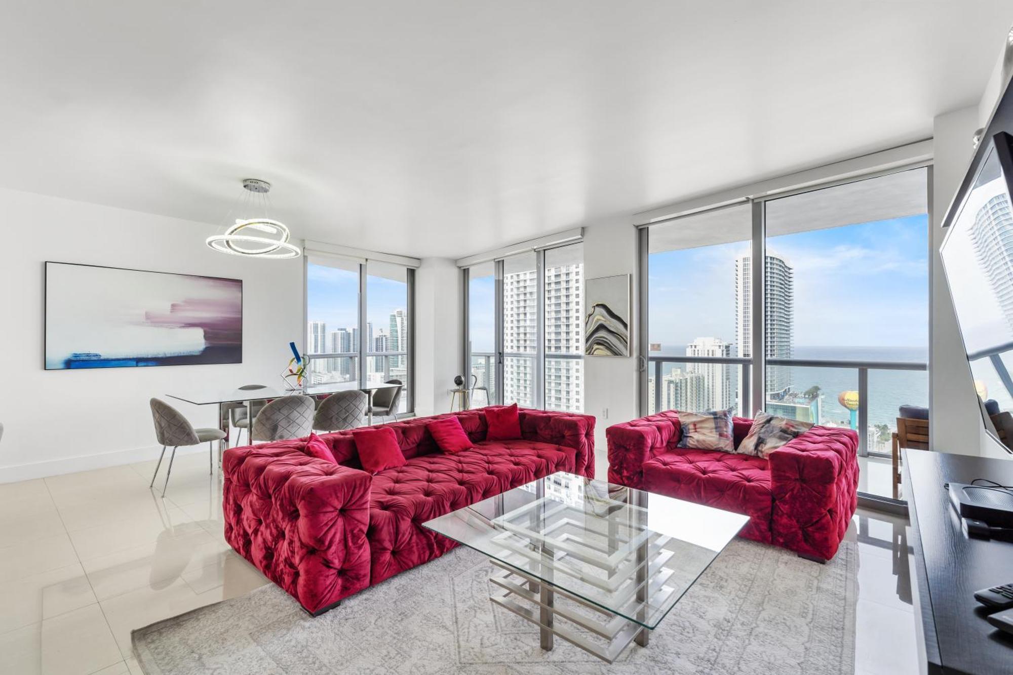 Beachwalk Resort - Vip Tower - Oceanview Unit 3 Bedroom & 3 Bathroom Hallandale Beach Exterior photo